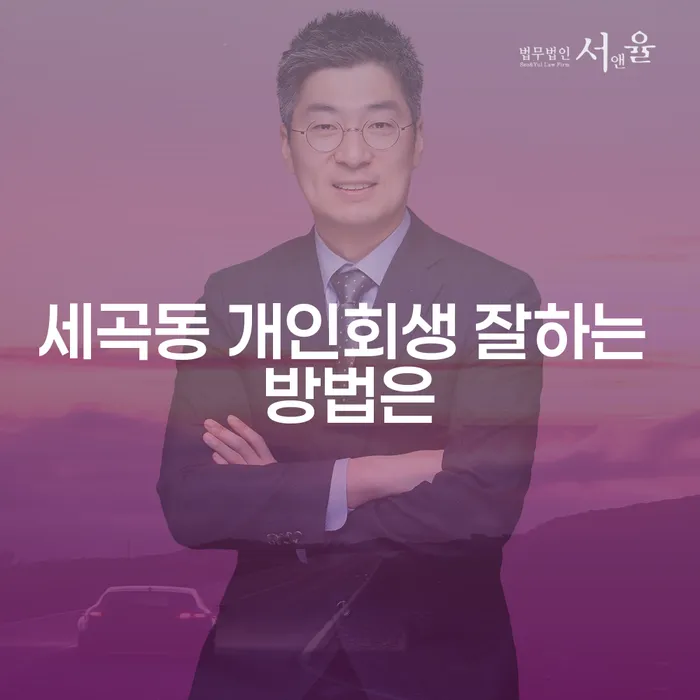 세곡동 개인회생 잘하는 방법은