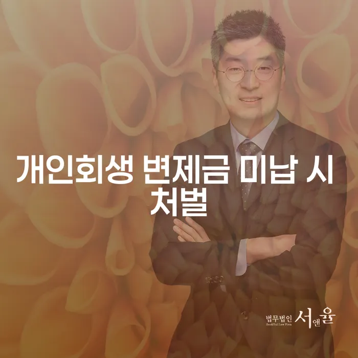 개인회생 변제금 미납 시 처벌을 피하는 방법은 무엇일까요?
