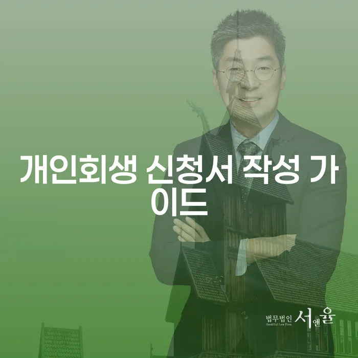 개인회생 신청서 작성 가이드: 어떻게 준비해야 할까요?